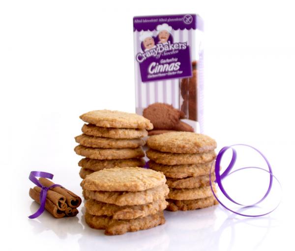 CrazyBakers of Sweden Cinnas Cinnamon Biscuits, 150 g