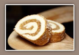 Glutenika Omenatorttu/ Apple Swiss Roll, 500 g