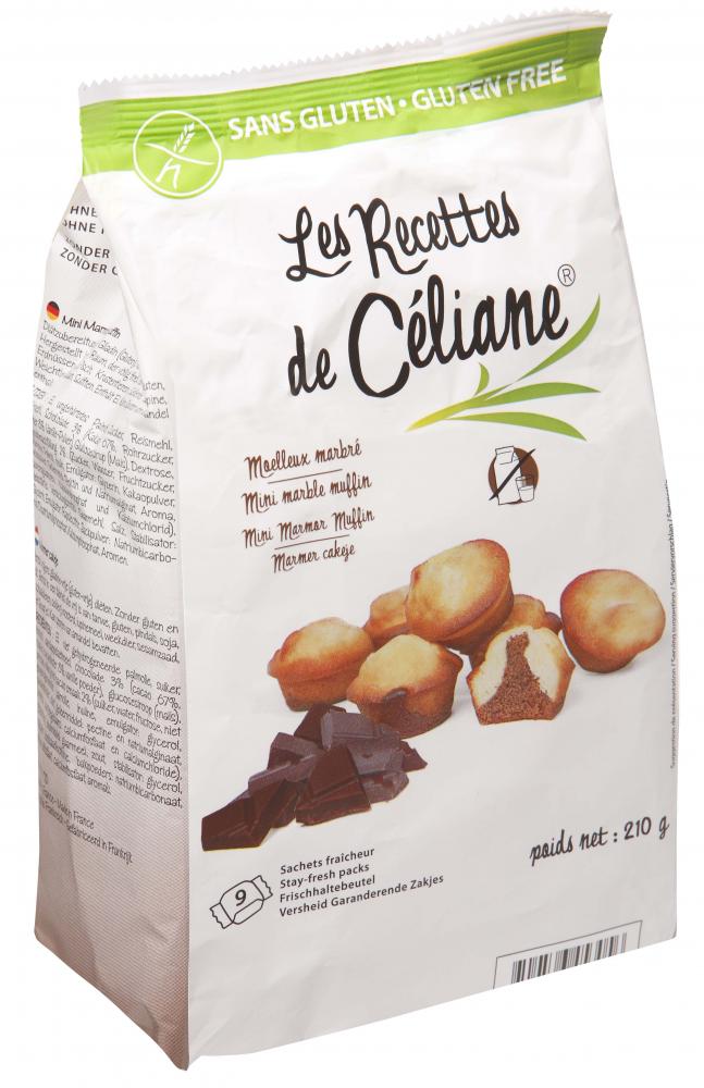 Les Recettes de Celiane Marble Mini Muffin 210 g